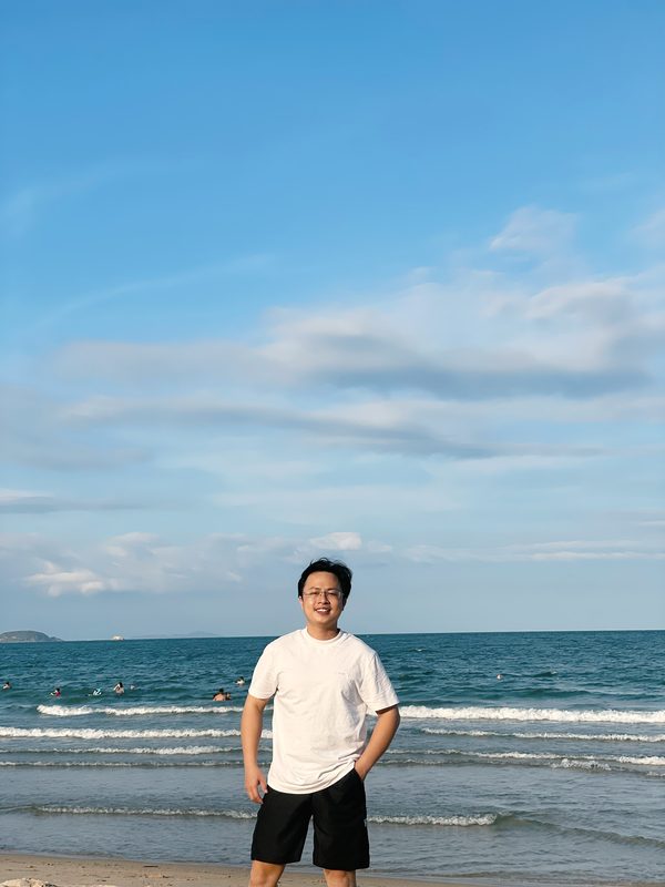 Ryan at the beach